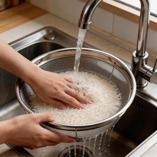 Fine Mesh Strainer for Kitchen (3 Qt)