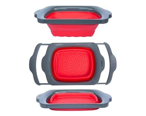 Red Collapsible Silicone Over (Red)