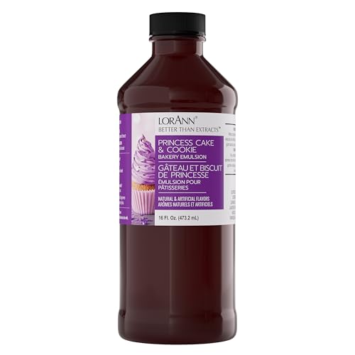 Princess Cake and Cookie Emulsion & Flavoring For Baking (16 Fl Oz (Pack of 1))