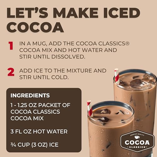 French Vanilla Cocoa Mix (1.25 Ounce (Pack of 36))