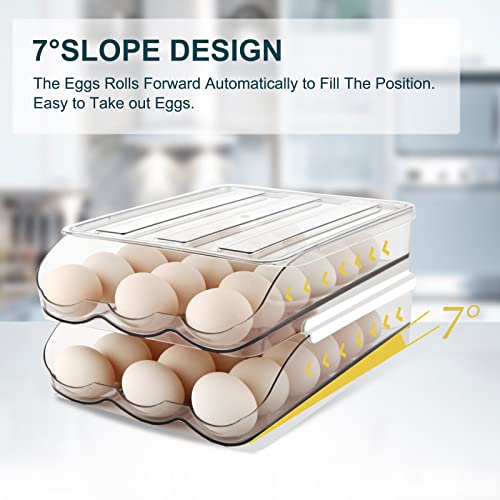 Egg Holder for Fridge (1 Layers Holder 18 Eggs)