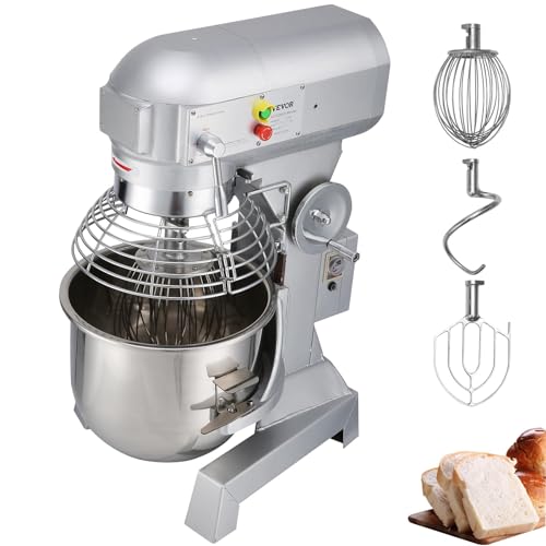 10Qt Commercial Food Mixer with Timing Function (10 Quart / Food Mixer)