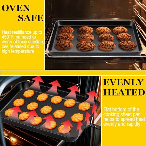 Cookie Baking Sheet Set of 3 (3Pcs: 16/12.4/10.4 inch)