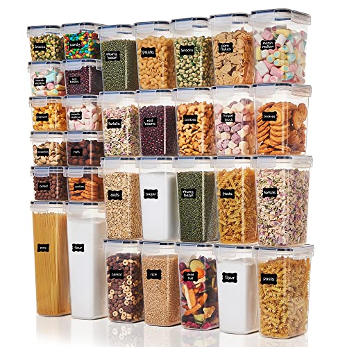 32pcs Airtight Food Storage Containers Set (0.7 quarts)