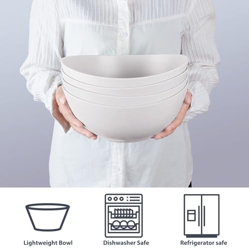 9.6'' Serving Bowls (9.6 inches / Matte White)