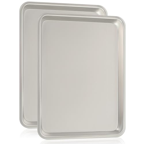 Commercial Quality Baking Sheet Pan Set (13x9.5in)
