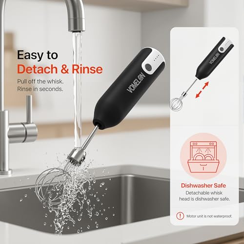 Electric Hand Mixer Whisk (Black)