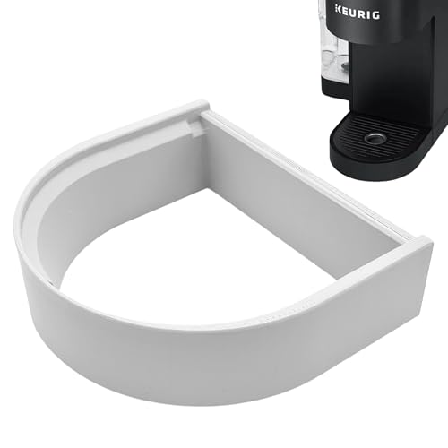 Drip Tray Mug (K-Slim 1.25 Inches Tall / White)