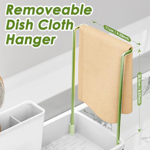 Stainless Steel Sink Caddy (B-white)