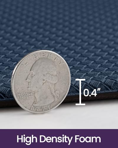 Kitchen Floor Mats Cushioned Anti Fatigue (Dark Blue / 59"l X 17"w X 0.4"th)