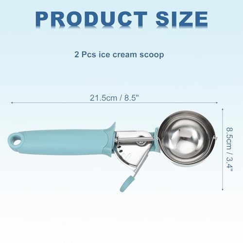 2pcs Cookie Scoops (Blue)