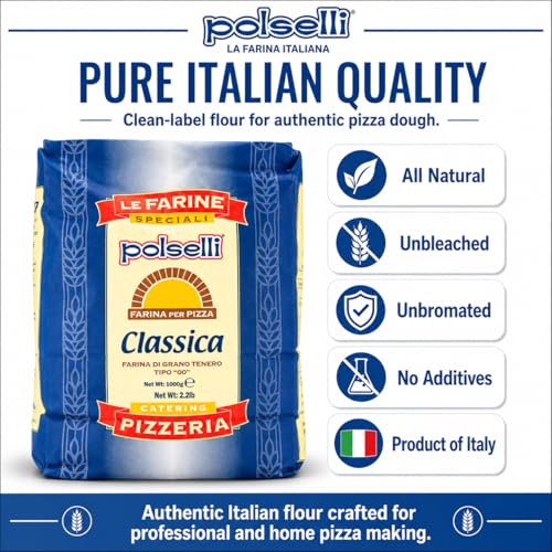 Classica Type "00" Double Zero Flour Extra Fine (176 Ounce (Pack of 1))
