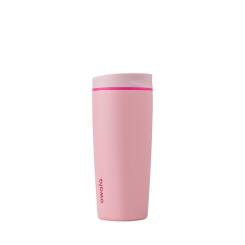 SmoothSip Slider Insulated Stainless Steel Coffee Tumbler (No Handle / 20 Ounces / Pucker Up)