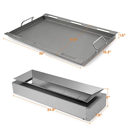 Griddle Insert with Manifold Kit for Masterbuilt Gravity 1050 (Gravity Series 1050)