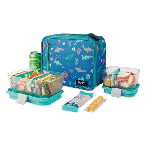 Freezable Classic Lunch Box (Sea Shark)