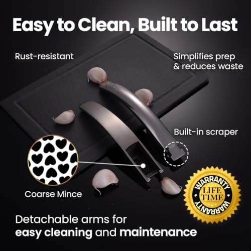 Garlic Press Lifetime Replace (Coarse Mince)