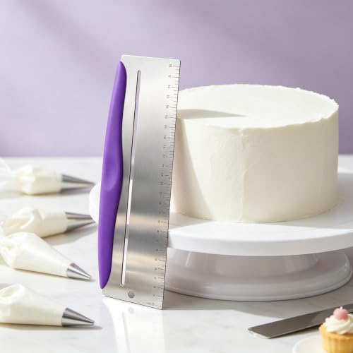 12 Inch Cake Scraper Smoother (Purple)