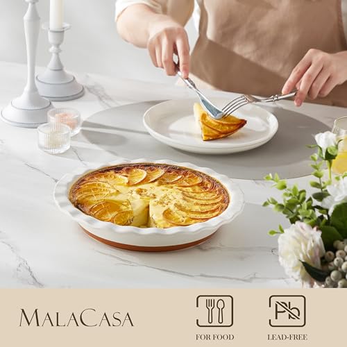Ceramic Pie Pan for Baking (1 pc)