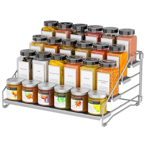 Spice Organizer for Cabinet (Gray / 1 Pcs)
