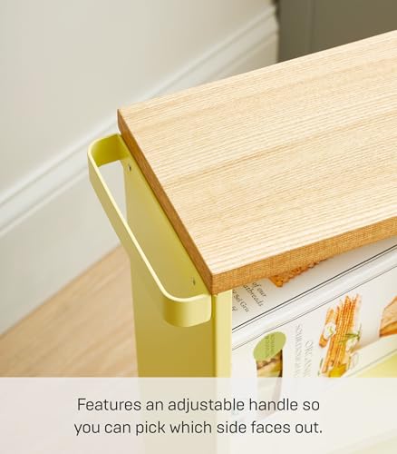 Home Bathroom Cart (Yellow)