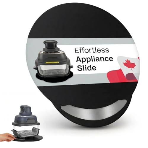 Round Sliding Tray for Pressure Cooker & Air Fryer (Black / 13" Round)