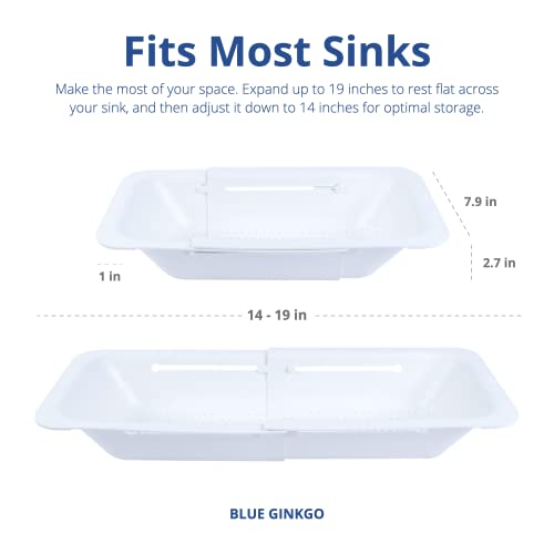 Over Sink Colander (1 Pack / White)