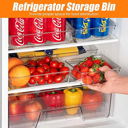 6 Pcs Large Size Clear Drawer Organizer Set (6 PACK)