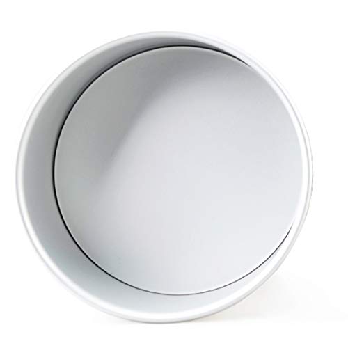 2 Pack 8 Inch Aluminum Round Cake Pan with Removable Bottom