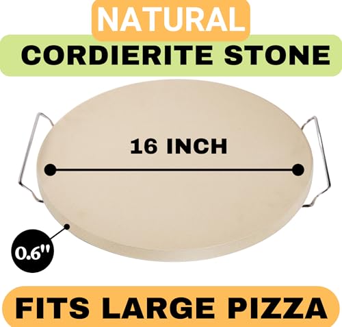 16 inch Baking Stone For Oven (16 inch Round Stone)