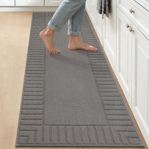 Kitchen Rugs 24"x71" (Grey / 24" X 71" (Rectangular))