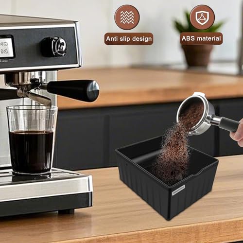 NMWearthmone Espresso knock box (Black)