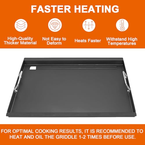 Full Size Griddle Inserts for Nexgrill Home Depot 6 (17"x32")