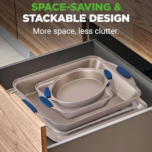 10 Piece Nonstick Bakeware Set (10 Piece Set)