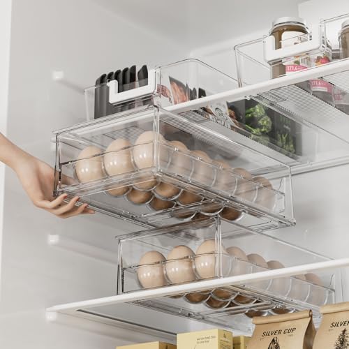 BPA Free Stackable Egg Container (Modern+Simple)