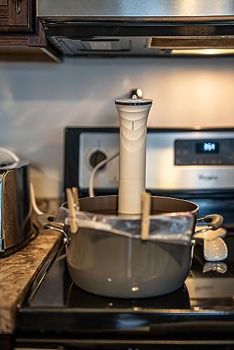 MEAT! Sous Vide 4 Commercial Grade Quality Cooker with a 4 Gallon Cooking Capacity for Vacuum (Sous Vide 4 Cooker (15 L))