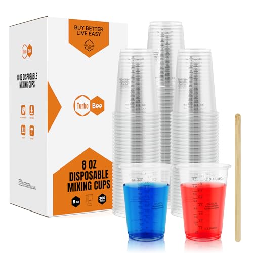 Plastic Measuring Cups 8OZ (8oz-200pack)