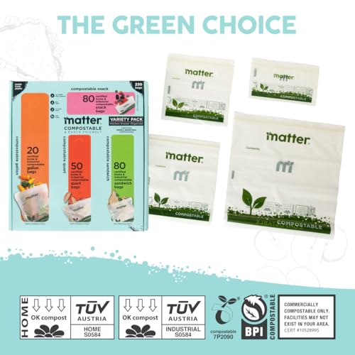 Compostable Resealable Bags (Variety Pack)