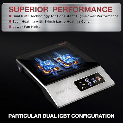 1800W Commercial Grade Induction Cooktop (MobiCook Series)