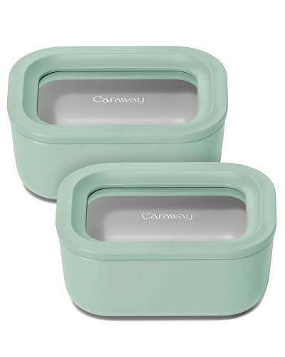 2 Piece Glass Food Storage Container Set (Mist / 2.6 Cup Food Storage (2x))