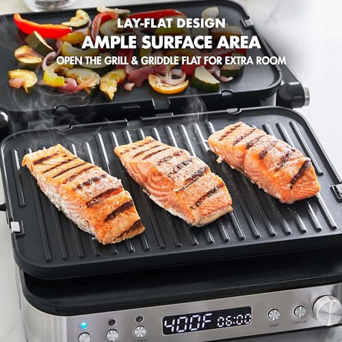 Electric Indoor Stainless Steel 6 (Contact Grill / Silver)
