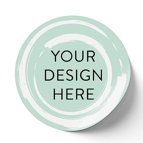 100 Custom Vinyl Stickers (Mint / 5x5)