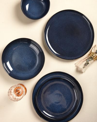 Stoneware Dinnerware Sets for 12 (Starry Blue / Set (36pcs))