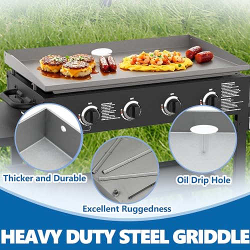 36 Inch Griddle Replacement Top for Blackstone 36" 4 Burner Griddle Grill (36 inch)