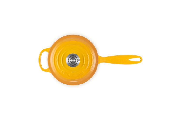 Enameled Cast Iron Signature Cookware Set (9 pc. / Nectar/Crucible Knob)