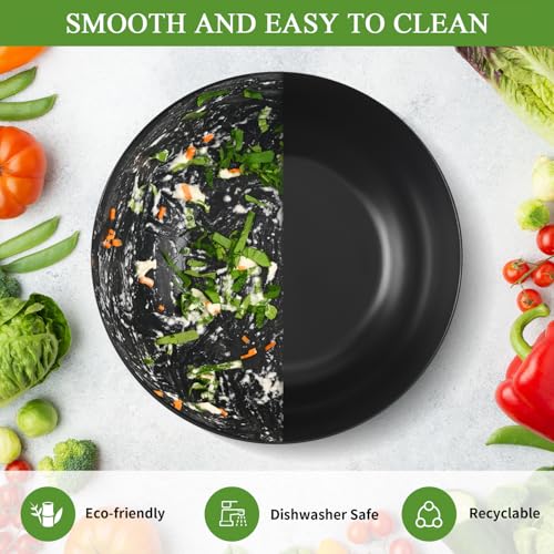 Salad Bowl with Lid (12inch / Black)