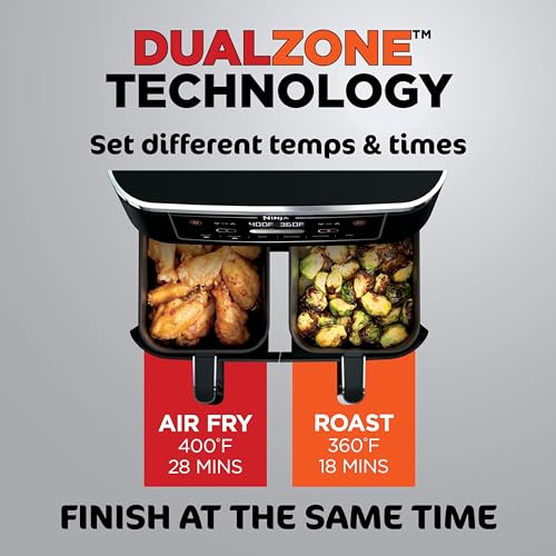 Foodi Air Fryer (10-QT & DualZone (Black))