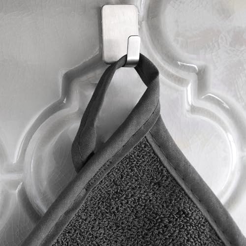 Terry Potholder & Hot Pad (4-Pack / Black/Graphite)