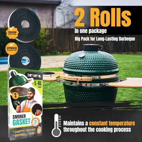 Gasket for Big Green Egg Large (For L/XL/XXL BGE 2-Pack)