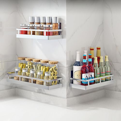 2PCS Kitchen Spice Rack (19.7Inch 2PC)