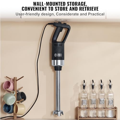 Commercial Immersion Blender 500 W 20 Inch Heavy Duty Hand Mixer (500Watt 20inch)